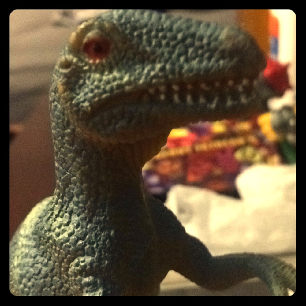 Angry and Depressed Dinosaur